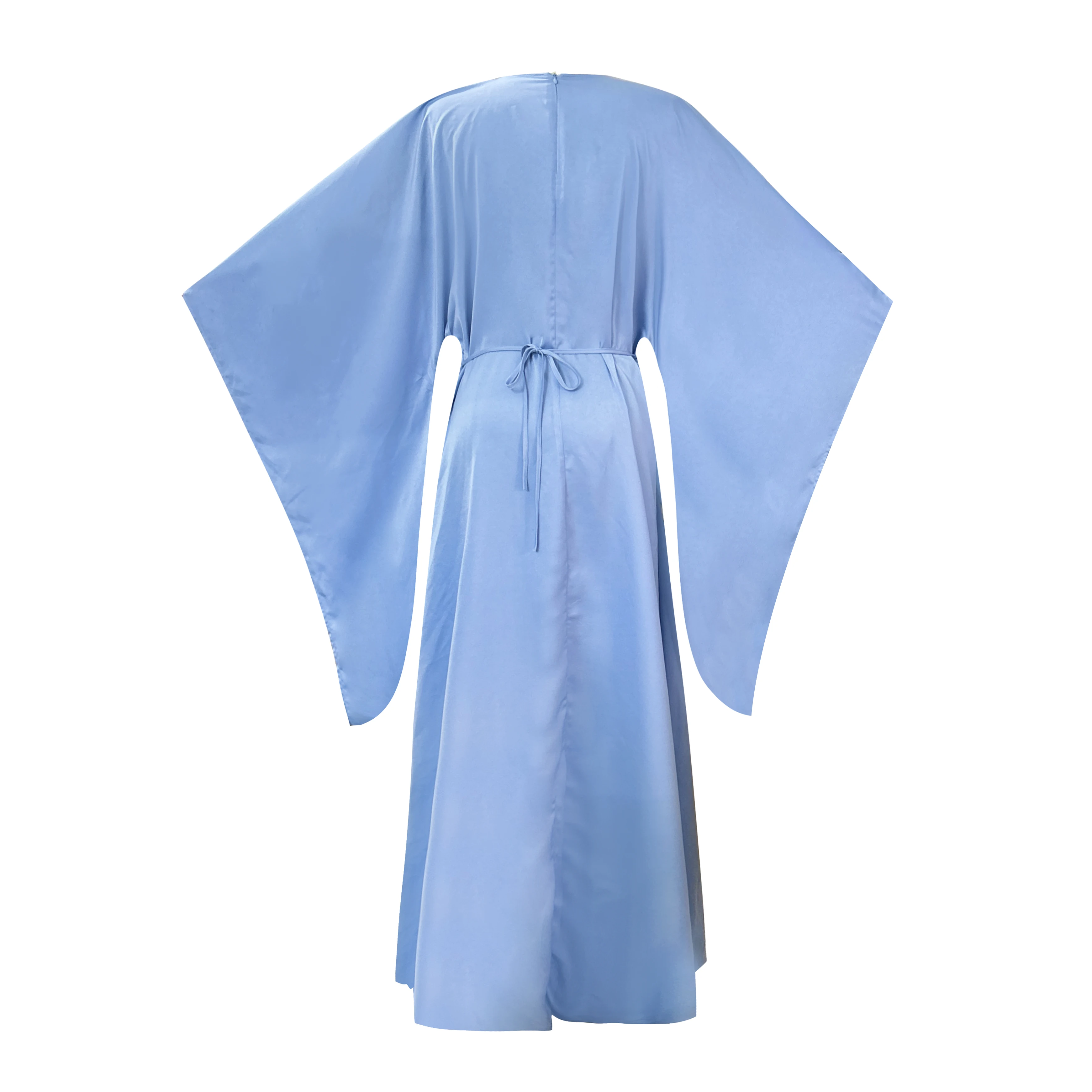 Custom Long Sleeve Maxi Luxury Abaya Women Prayer Khimar Nida Satin Jilbab 2 pieces Wholesale Muslim Duabi Dress