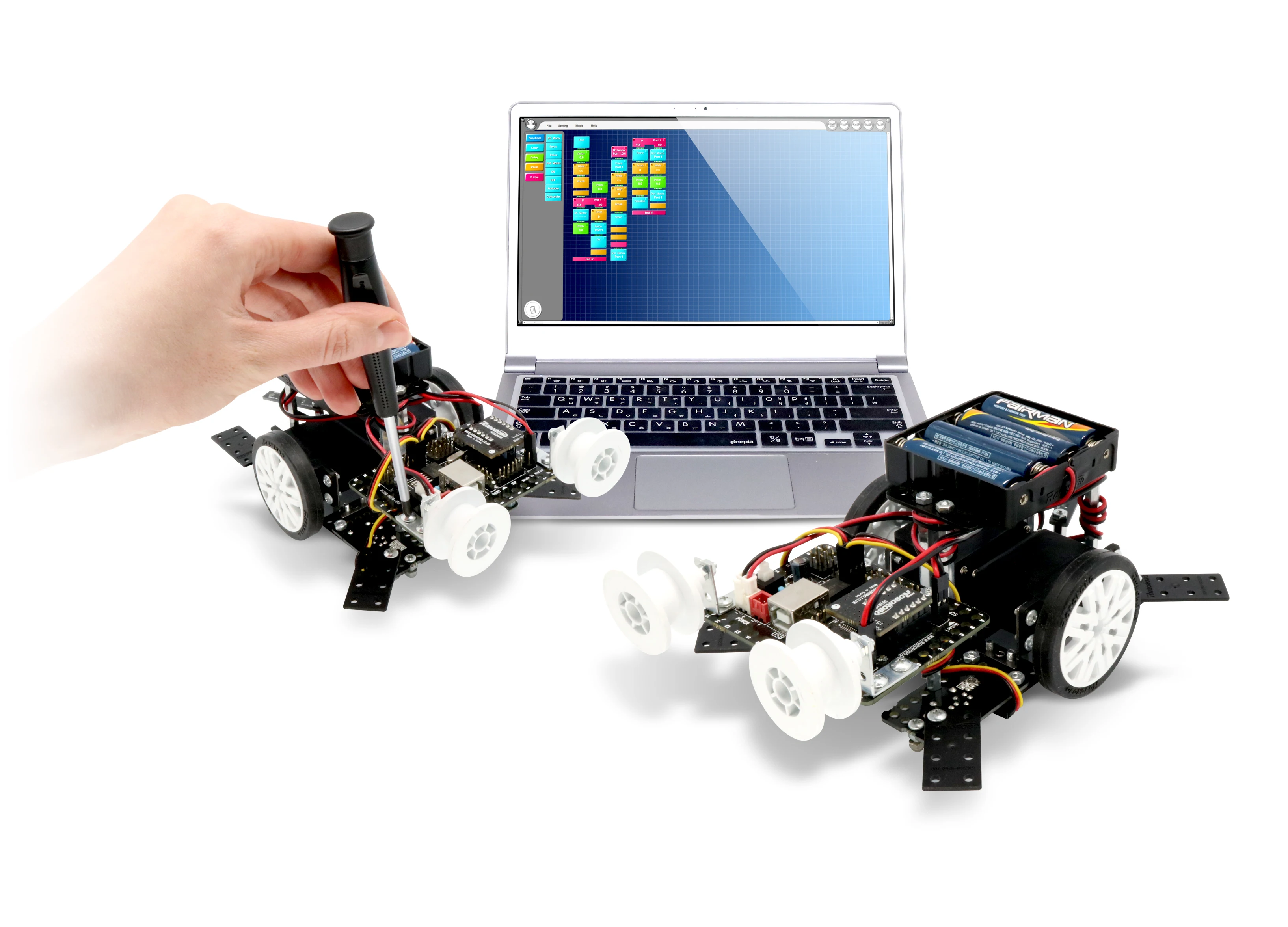 [ROBO KIT STEP 2]ROBOROBO coding with robotics From Assembly To Coding DIY Robo Kit All In One EDUCATION
