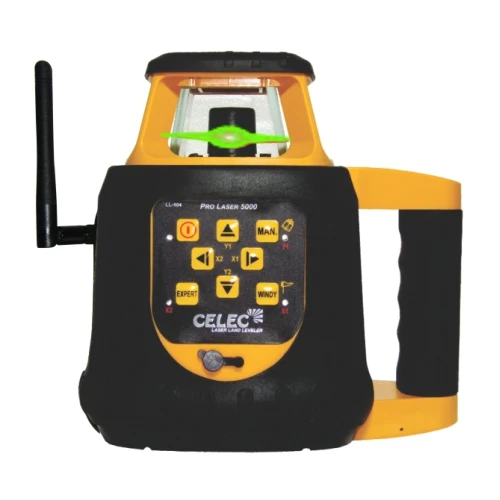 Celec Wireless Green Laser Rotary Laser Land Transmitter System for Laser Land Leveling Agriculture Leveling 1500m Range