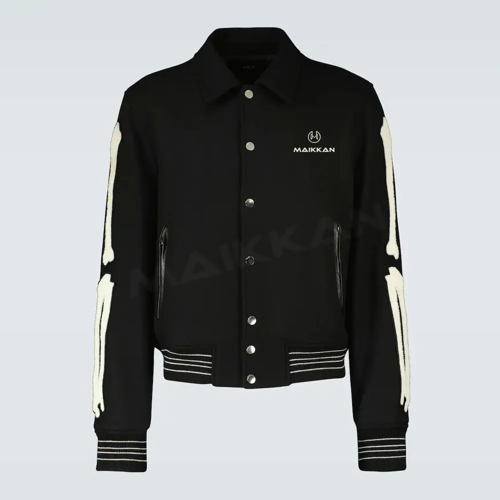 2022 Hot Selling Letterman Jacket Custom Made Full Sleeve Baseball Letterman Jacket For Men