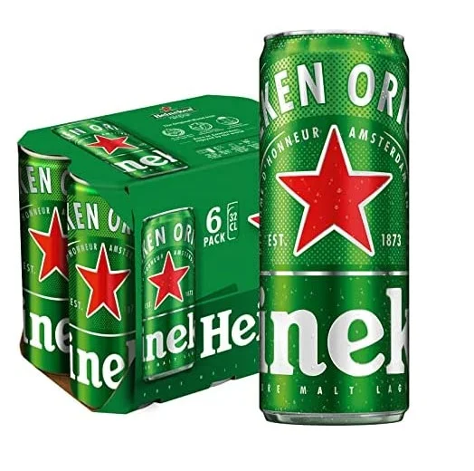 High Quality Heinekens Beer, Malt Lager, 24 Pack At Low Price