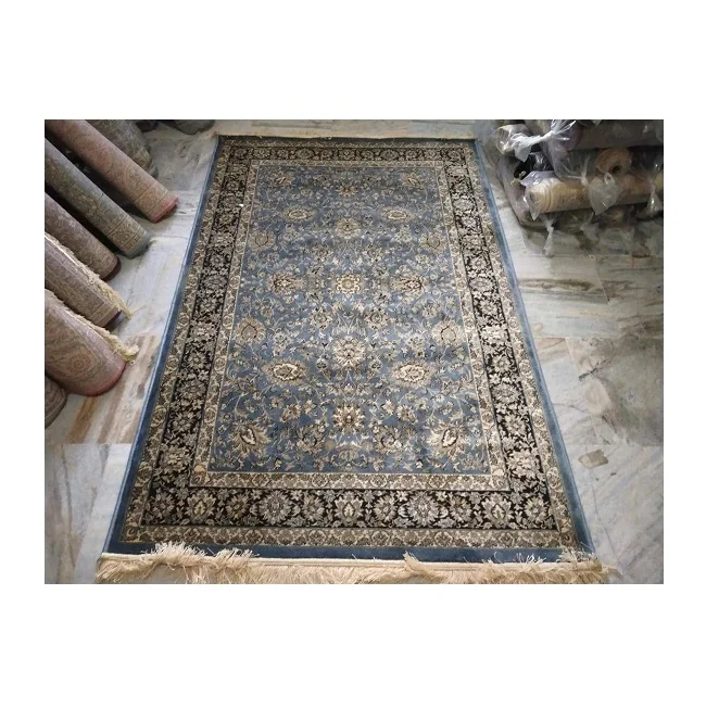 Best Quality Luxury Design Embroidered Carpet Rug for Living Room Available at Wholesale Price from India