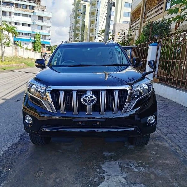2016 Toyota Prado | Правый руль TXL 2,8 дизельный автомобиль с солнцезащитной крышей на 7 мест кожаные Электрические сиденья бесключевой доступ пуш-ап