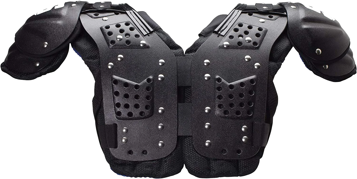 Mid Flex 4.0 American Football Shoulder Pads with dual density padding combines and breathable mesh Sports Protective Pads
