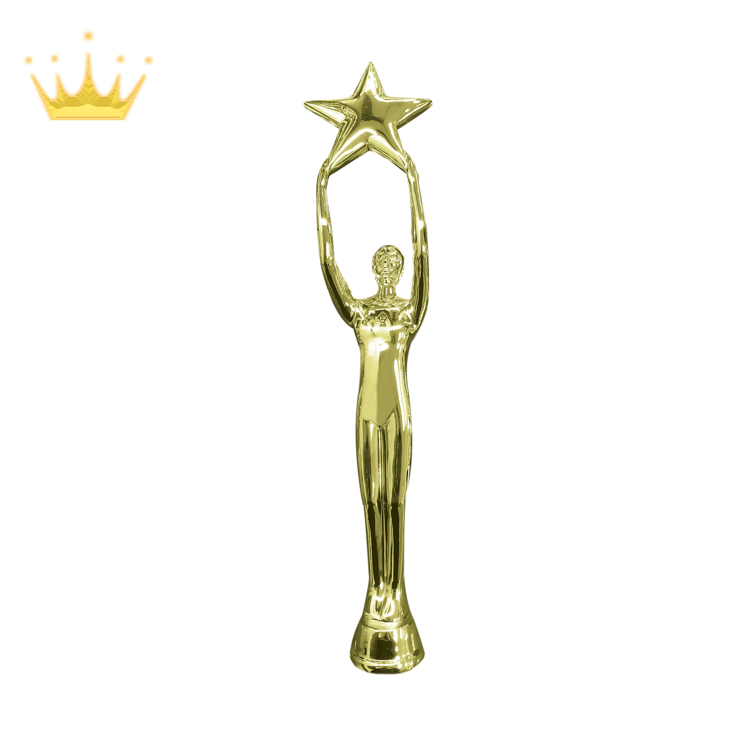 Modern Elegant Starman Oscar Style Resin Trophy Music Art Theme Award Souvenir Plastic Crafts Gifts Inspired Music Box Magnet