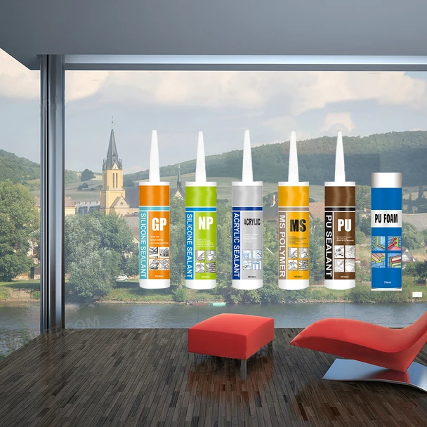 300ml good price gp silicone sealant