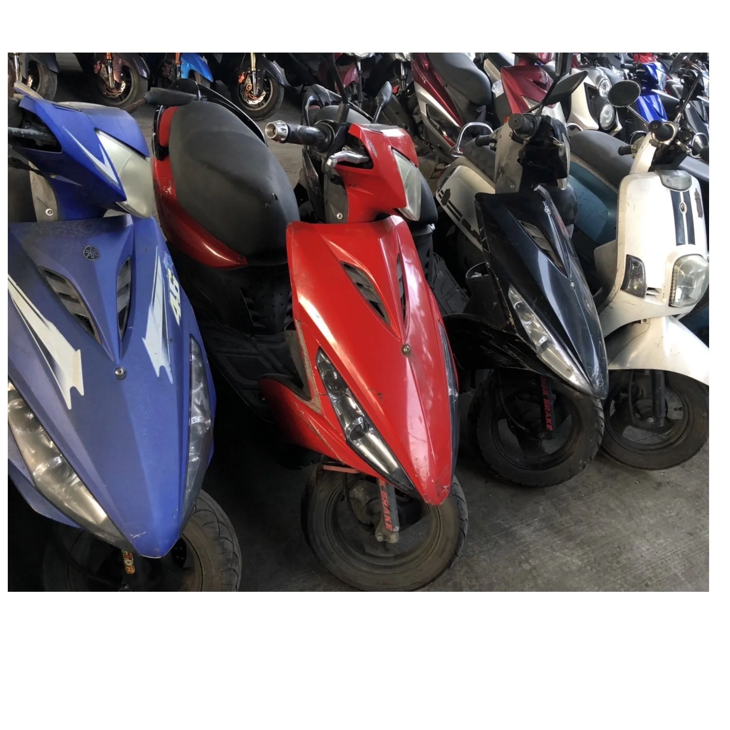 Taiwan Used Motorcycles Yamaha Cygnus 125 Cc Kymco JR100 BWS100