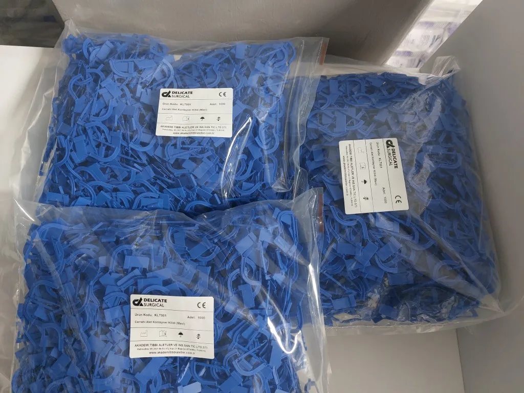 Sterilization Equipments PP Security Seal Rigit for Hospital Sale PP Plastic Medical Consumables Turkey Company