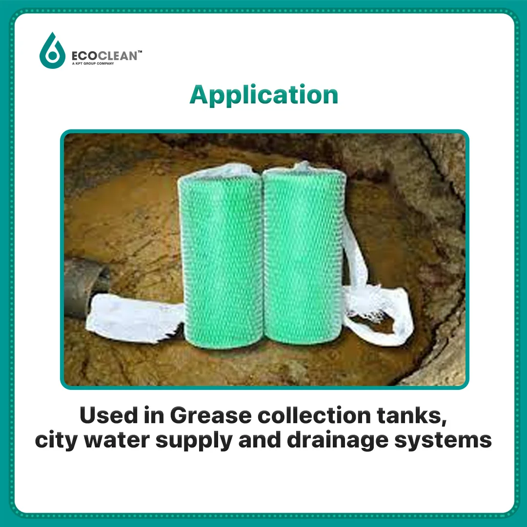 Grease Trap Treatment Bacteria Block for Grease Trap in Hotel Restaurant Resort Mall School Biological Chemical Products