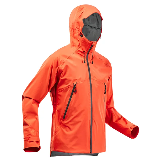 CONMR Durable Rain Jacket for men Outdoor Hard Shell Coar Rip Stop Light Jacket Windproof Waterproof Jacket