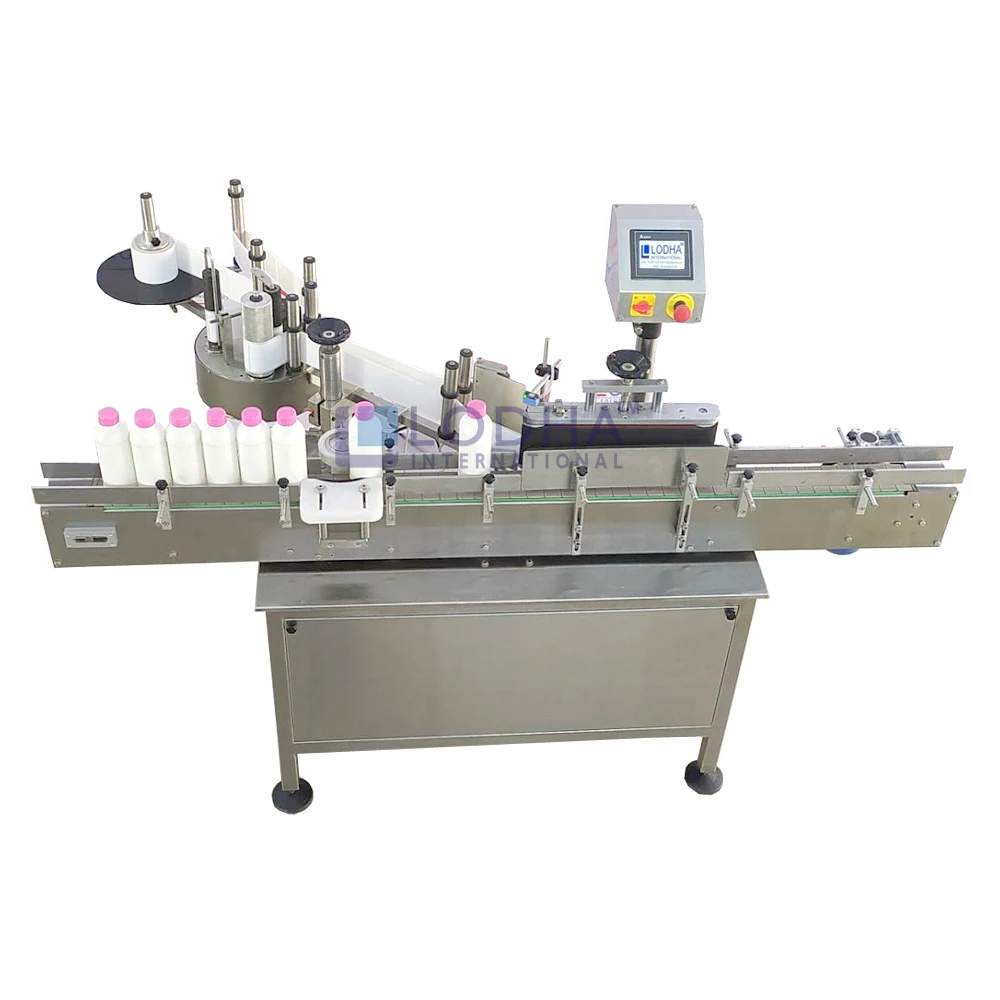 Nutritional Capsule Bottle Sticker Labelling Machine
