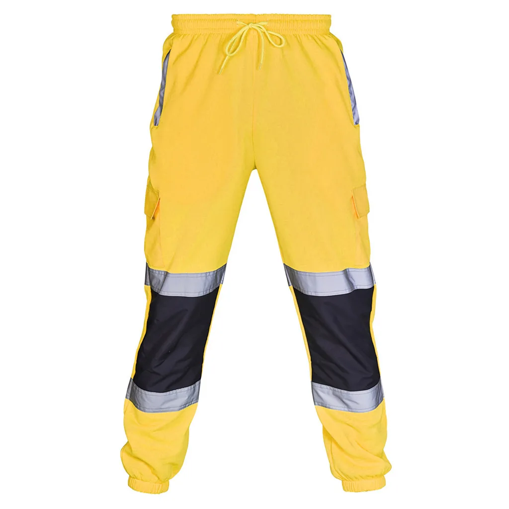 Reflective Safety Workwear Trousers Construction Workwear Pants Stretch Pant Workwear Cargo Pants