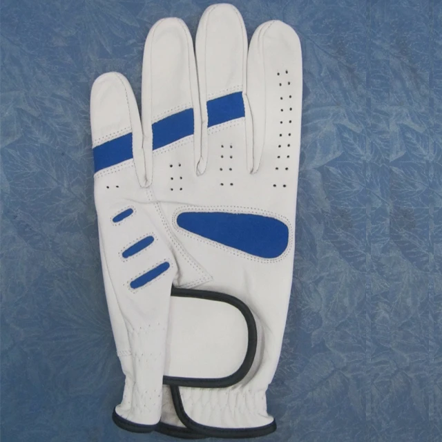 Grace White Golf Gloves Customizable Palm Soft Men Leather Custom Mens XXXL Set Unisex Customized Logo Style Hands Packing Color
