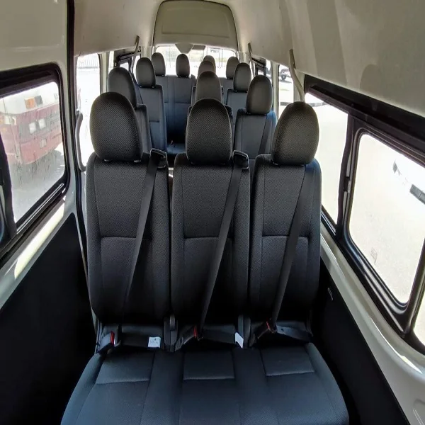 Low Price Japanese Original New To yota Hiace High roof 2.5L RWD Commuter 14 Seats Bus Minibus Diesel White Color