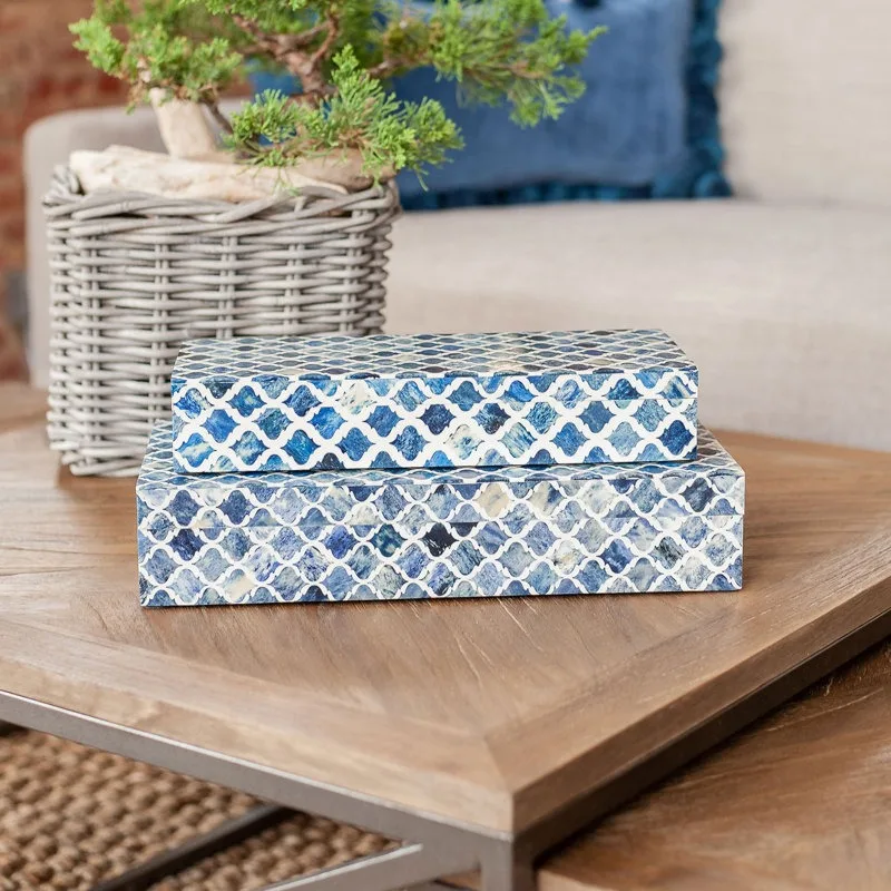 Arabic Style New Bone Inlay Jewelry Box & Jewelry Packaging Accessories & Jewelry Storage Box By Luxe Home Decor