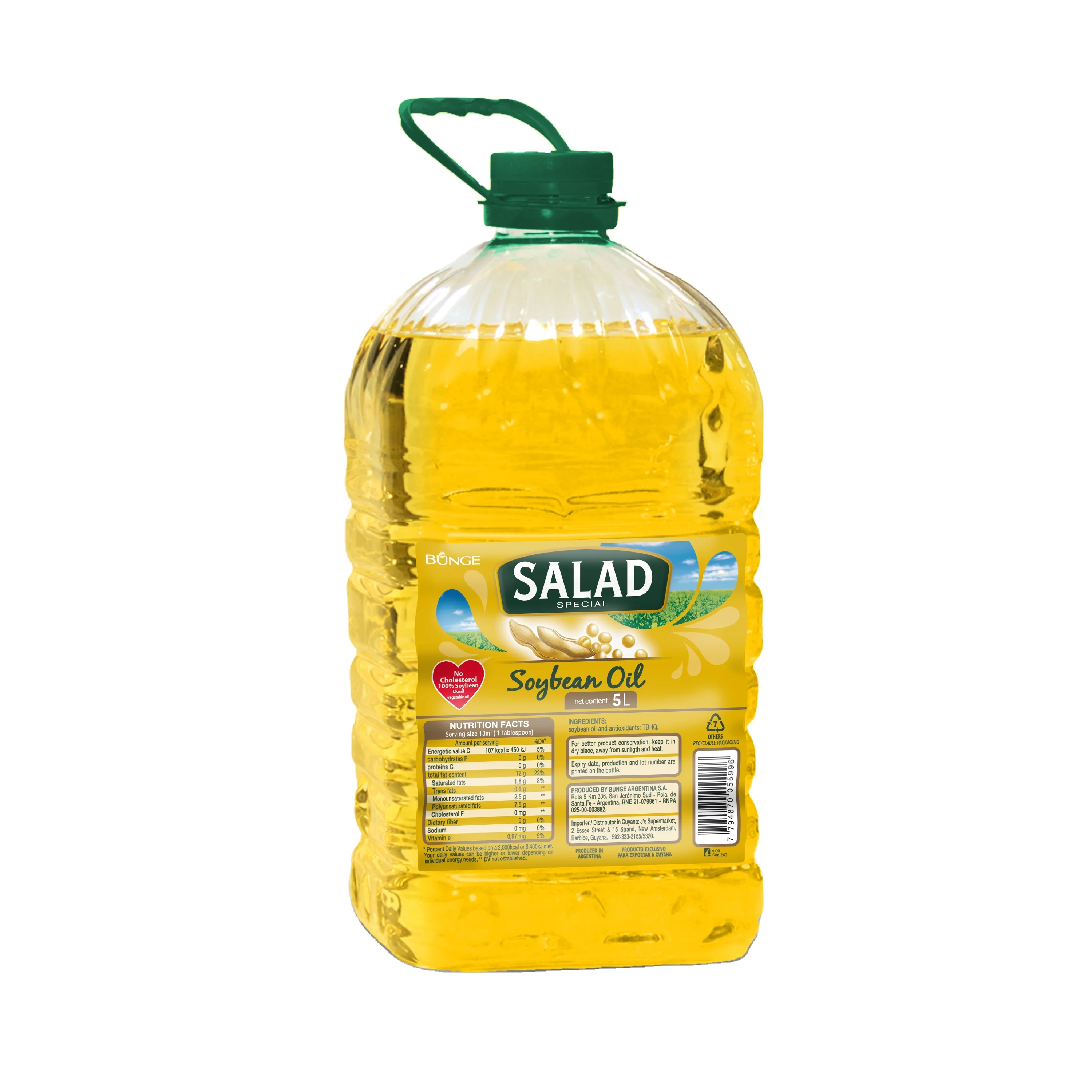 100% Refined Soybean Oil First Grade Quality Soya Bean Oil