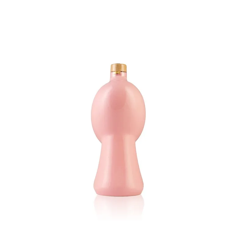 Excellent quality italian  Extra Virgin Olive Oil Pink ORCETTO gift souvenir Coratina 500ml for sale