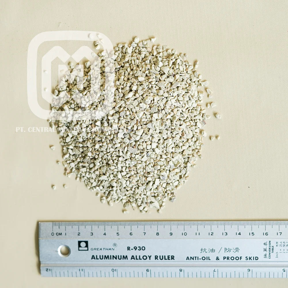 NATURAL ZEOLITE GRAVEL SIZE 2-4mm CLINOPTILOLITE GREAT for UREA FERTILIZER COMPANION AGRICULTURE USE HIGH CEC VOLCANIC MINERAL