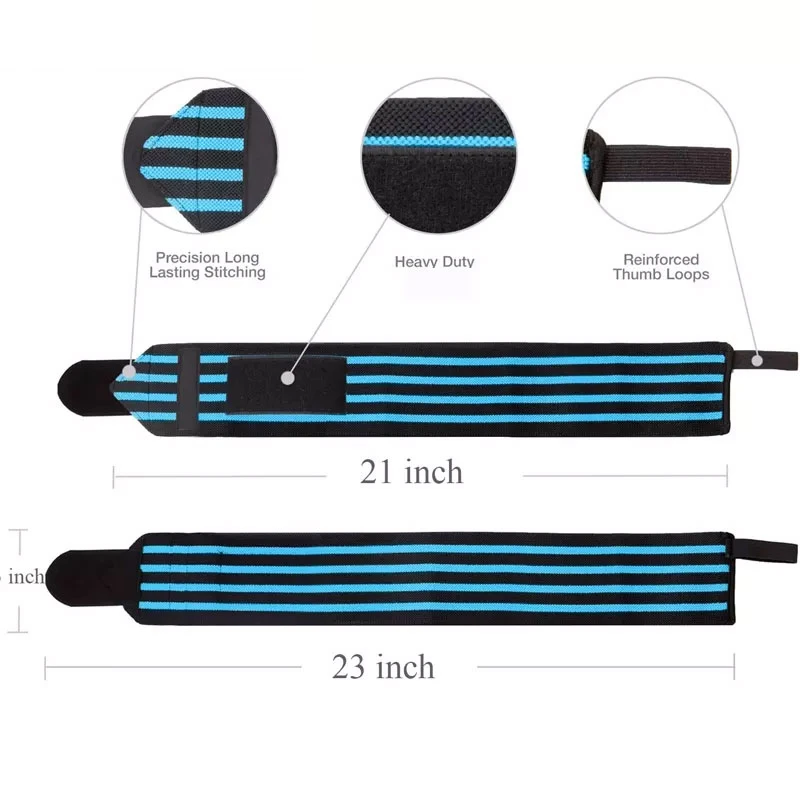 sports power grips Wrist Wrap Top Quality Made Gym Fitness Accessories