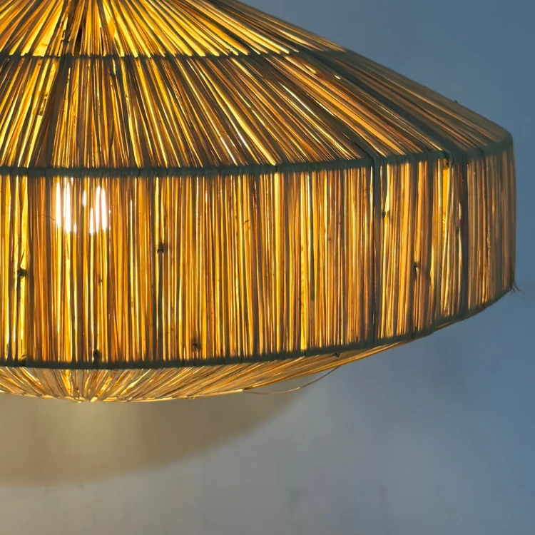 Competitive Price Wicker Woven Hanging Ceiling Durable For Coffee Decor Oem Standard Packaging From Vietnam Manufacturer