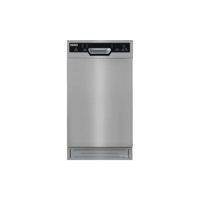 BEST SELLER 18-Inch Wide Built-In Countertop Dishwasher 6 Wash Programs 8 Place Settings Stainless Steel Tub Electric Power US