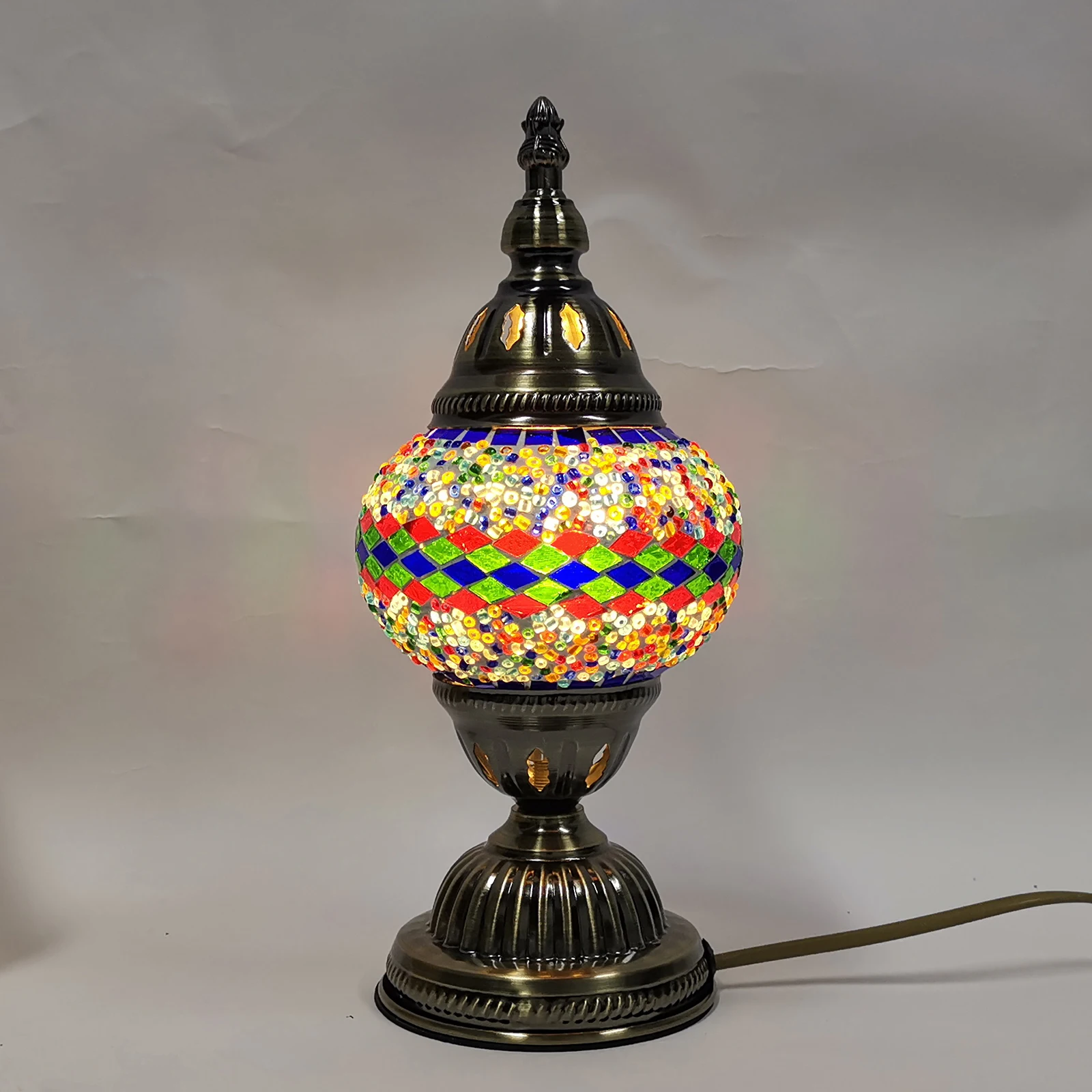 Marrakech DIY Turkish Mosaic Lamp Kit Studio Group To Build Warm-up Field Parent-Child Couples DIY Hand-made kit Lamp