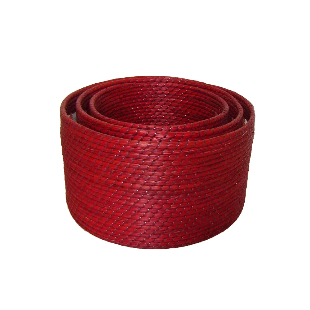 Factory Prices Multipurpose Large Hand Woven Storage Baskets For Home Decorative For Export In Bulk