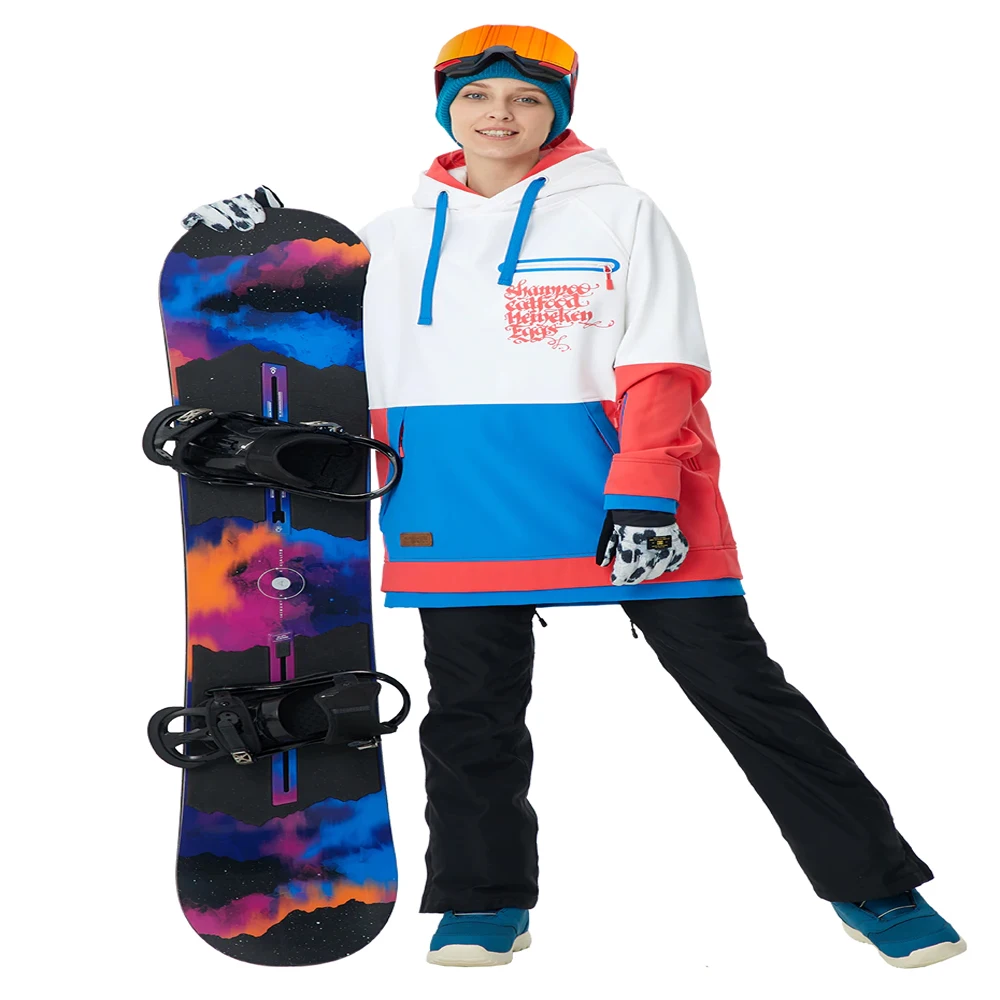 Top Quality Wholesale softshell tall ski snowboarding Hoodies Oversized Snowboarding Jacket 10k Waterproof Fabric
