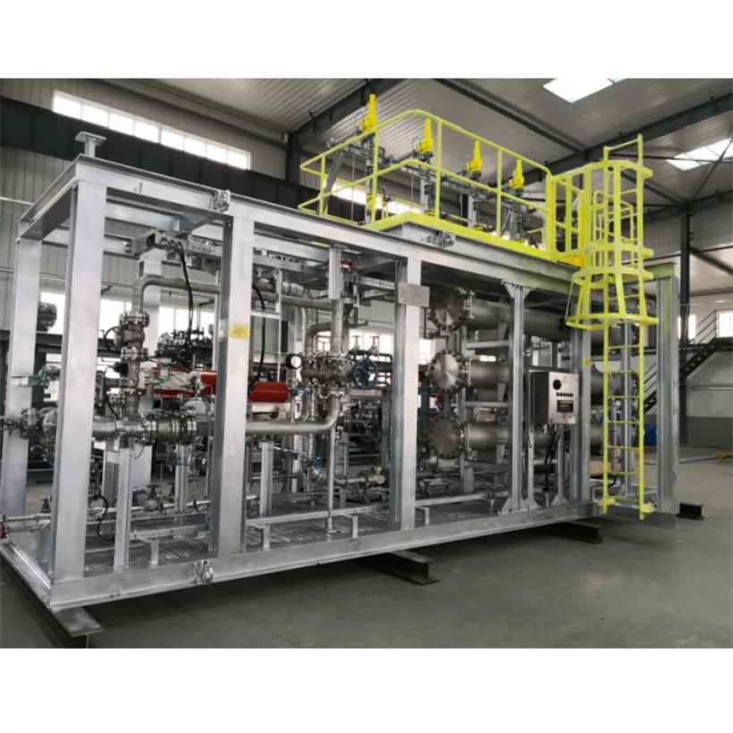 Long Service Life H2 Gas Ammonia Vent Gas Separation Film Device Film Hydrogen Enrichment Unit For Metallurgy Industry