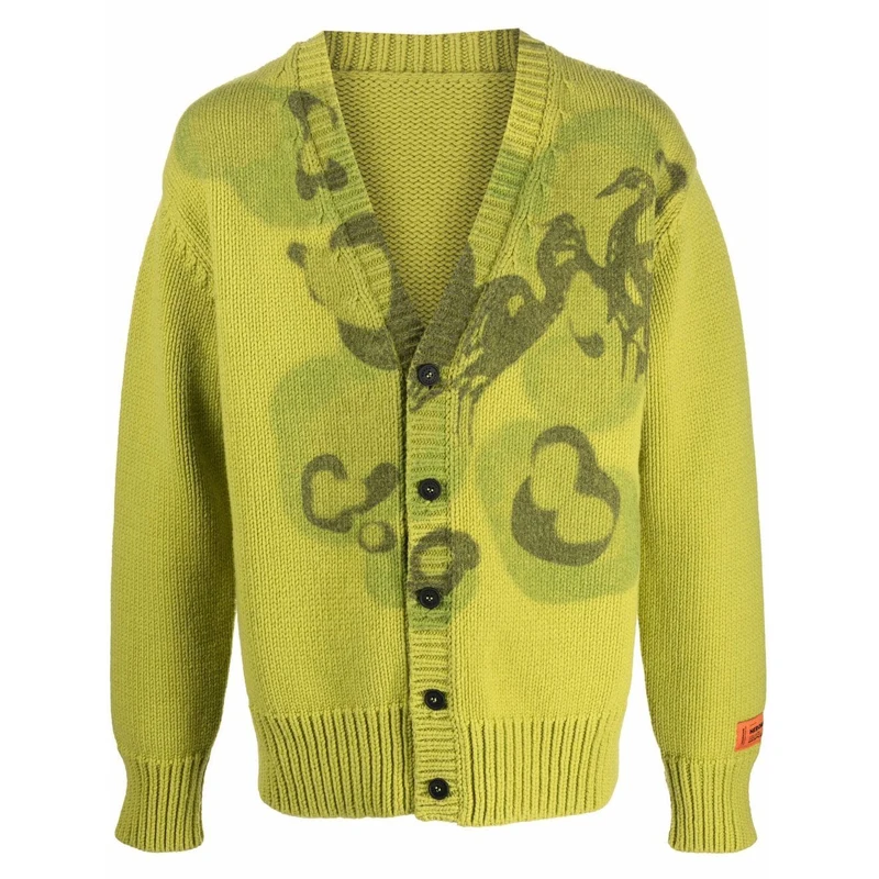 Sweater Men Knit Streetwear Unisex Mens Knitted Design Wholesale Winter Oversized Custom Cardigan