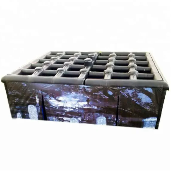 Popular Bounce Castle Halloween Inflatable Haunted House Maze Rentals For Event