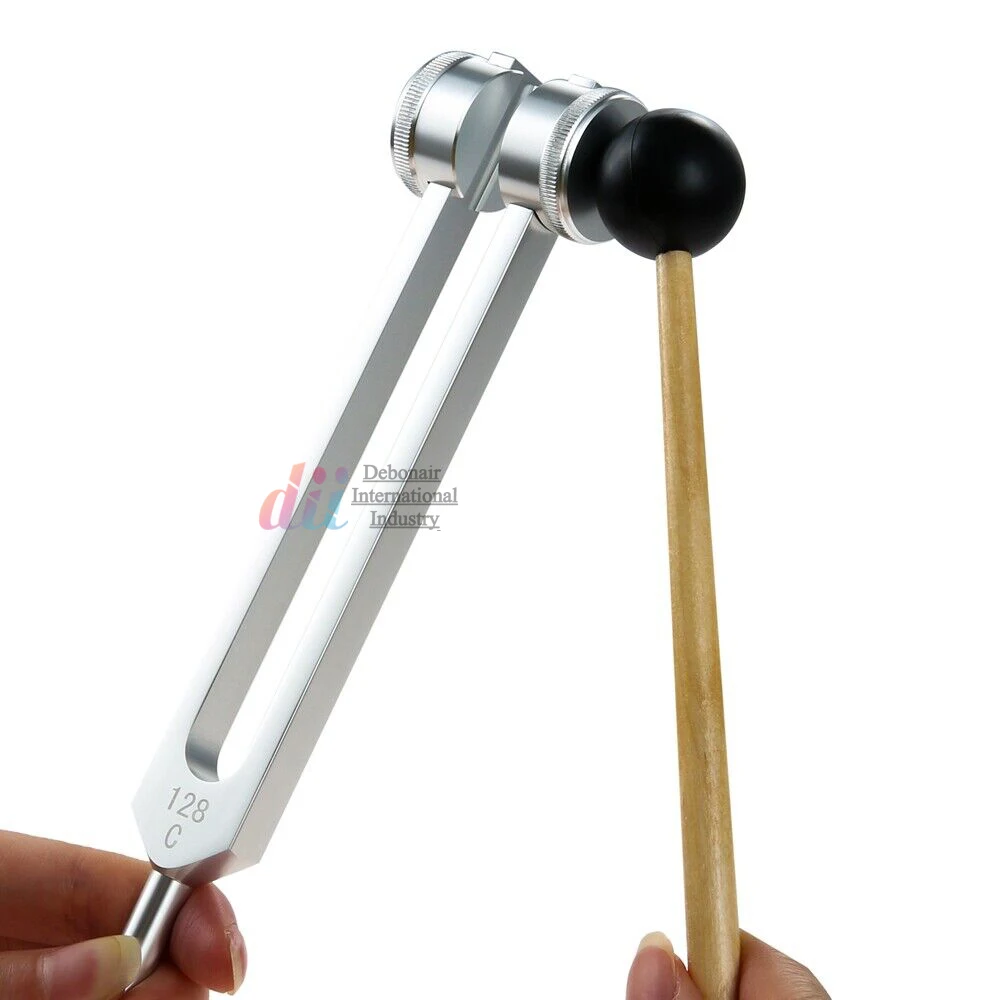 Wholesale Surgical Tuning Forks Set 128 256 512Hz Medical Sound Healing Therapy Musical Instruments Hearing Therapy Tools