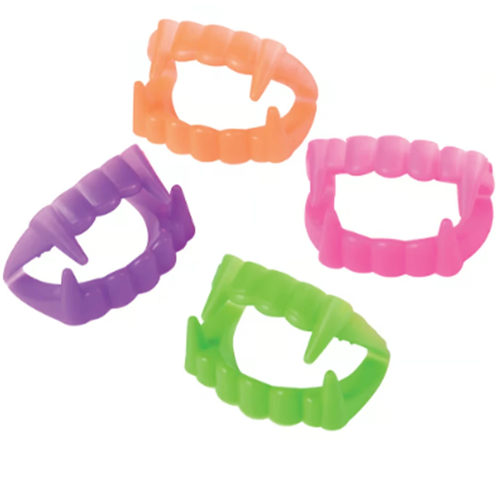 Halloween Party Decoration Toys Plastic Zombie Vampire Ghost Teeth