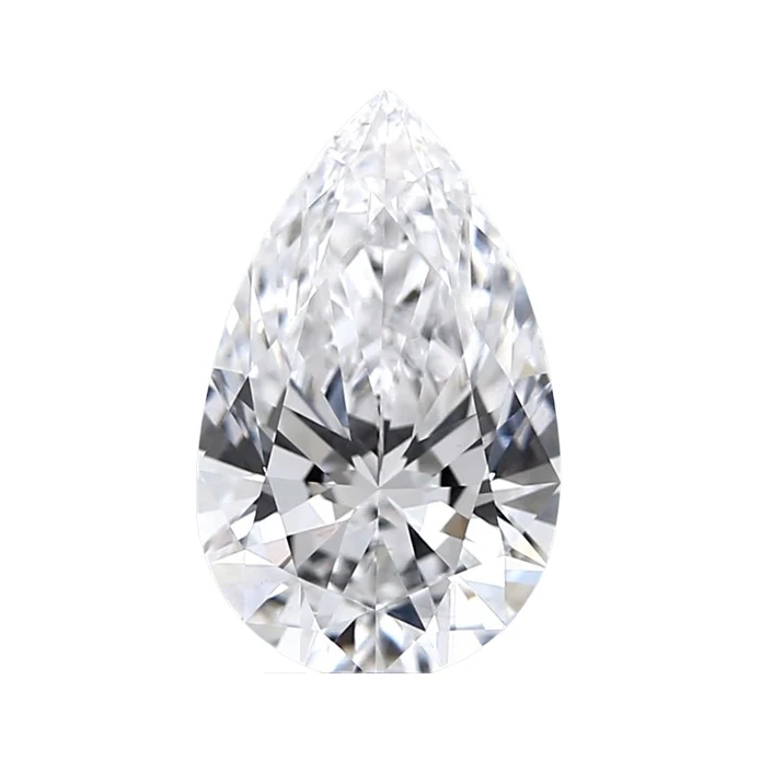 Indian Exporter of 2 CTS G Color VS2 IGI Certified Pear Cut Lab Grown Loose Diamonds for Pendant Necklace Jewelry