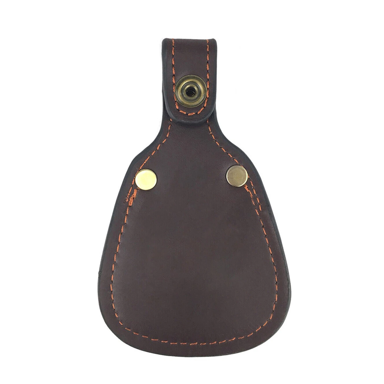 New Arrival Latest Custom Logo Brown Genuine Leather Toe Protector Pad Barrel Rest Hunting Wholesale Pad