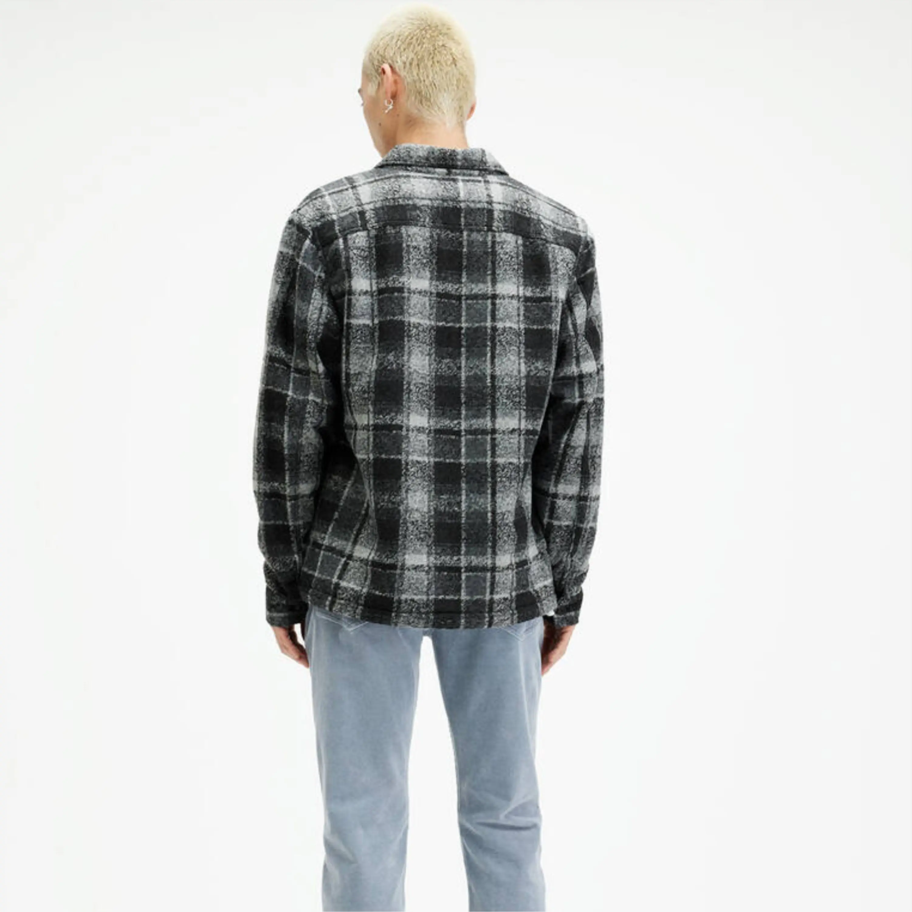 Wholesale Large Size Fashion Loose Stretch Men Straight Jeans 2024 New Design Trend High Waist Business Casual Long Pants