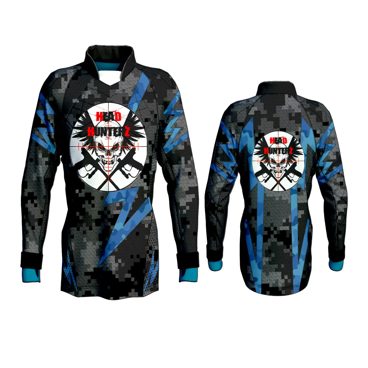 Custom Quick Dry Paintball Jerseys Superior Comfort Breathable Material and Personalized Graphics for Performance on the Field