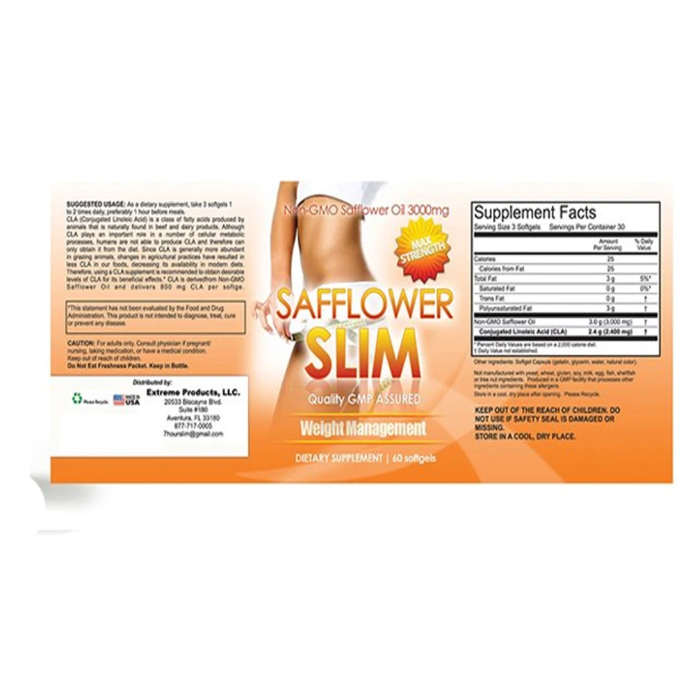 New High Quality Safflower Oil with Reasonable Price