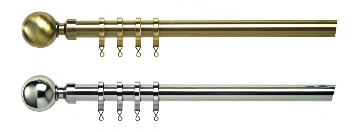 Flexible Angle Adjustment Curtain Rod For Bay Window with High End Looking