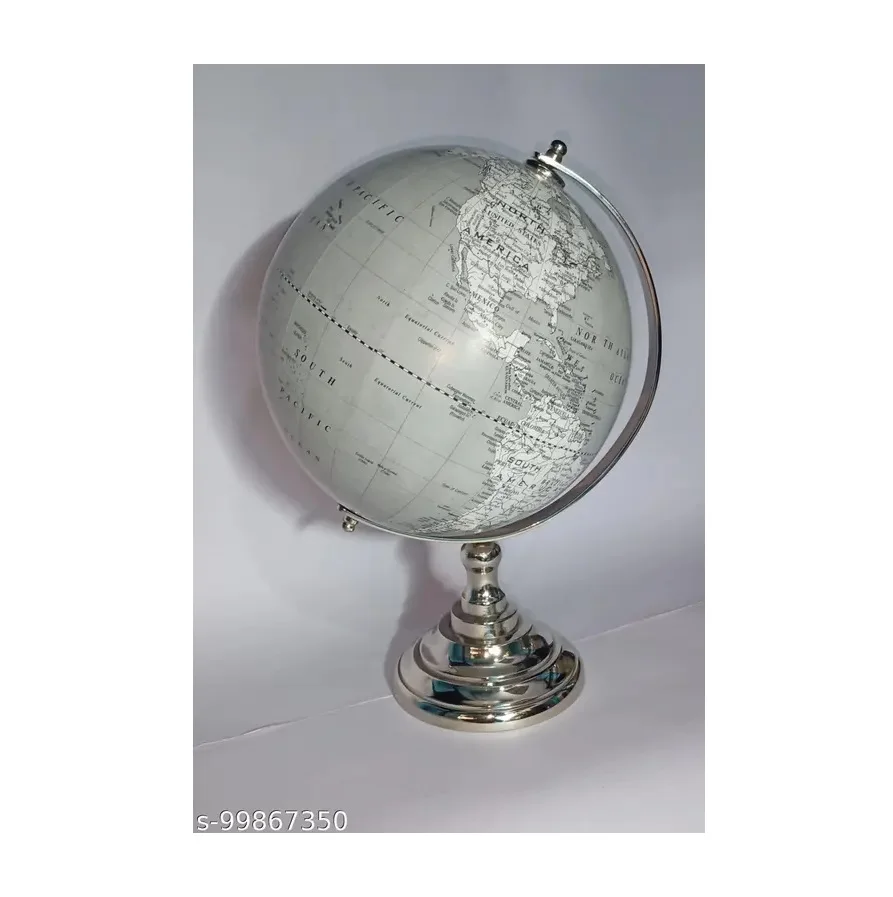 Modern world Aluminium globe