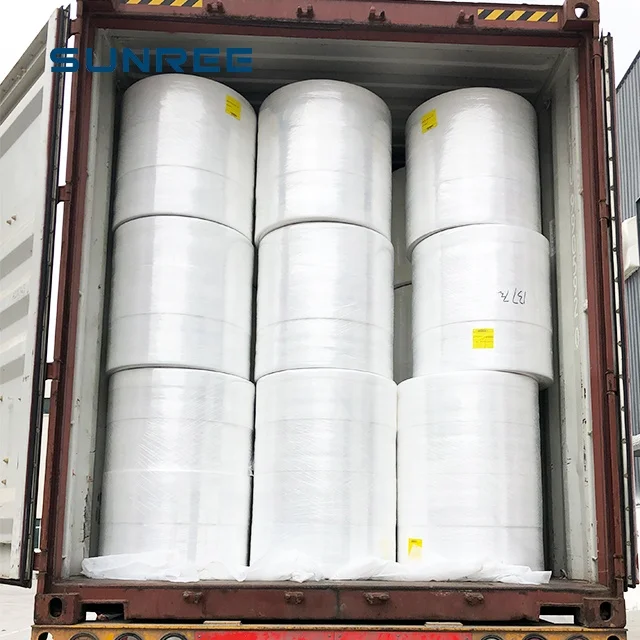 Nonwoven Fabric Roll 100% Bamboo Fiber Spunlace Nonwoven Fabric For Industry Cleanroom Dry Wipe Diaper