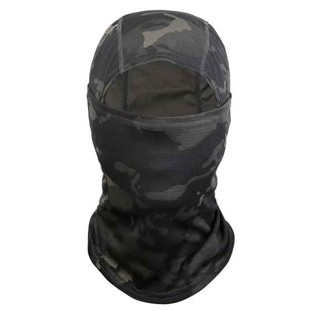 Hot Sale Outdoor Camo Full Face Cover Balaclava Wholesale Custom Embroidery Logo Winter Ski Mask