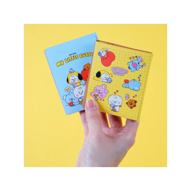 BTS BT21 My Little Buddy Characters 4-Layers Sticky Note Post Memo Pads Cute Lovely Customized Logo Stationary memo