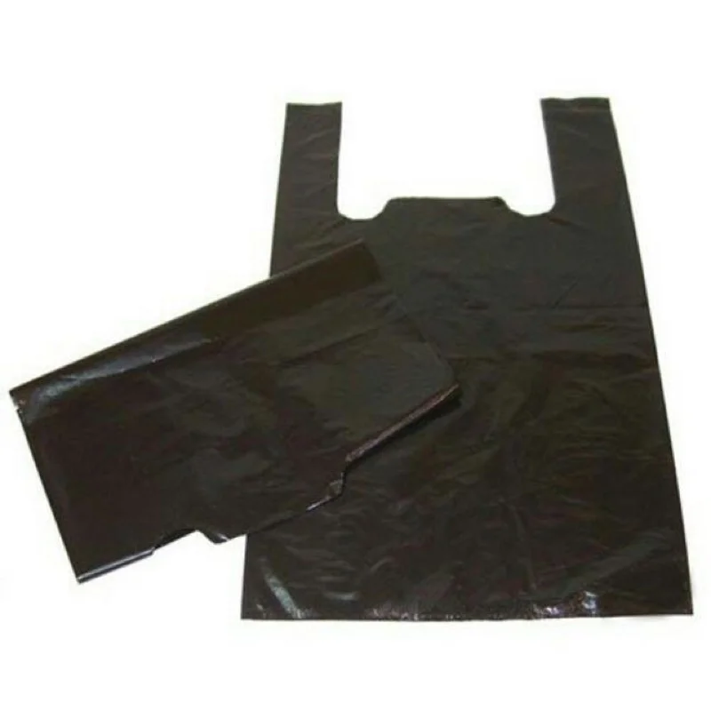 Viet Nam Factory Factory Big Black Hdpe Bin Liner Heavy Duty Trash Bag Garbage Plastic Bags  60L 90L 120L 160L 240L