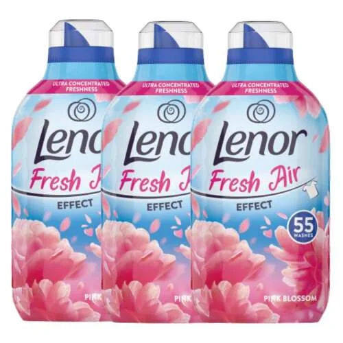 Lenor Fresh Air Effect Sensitive Textile Rinse 165 washes 3x770ml
