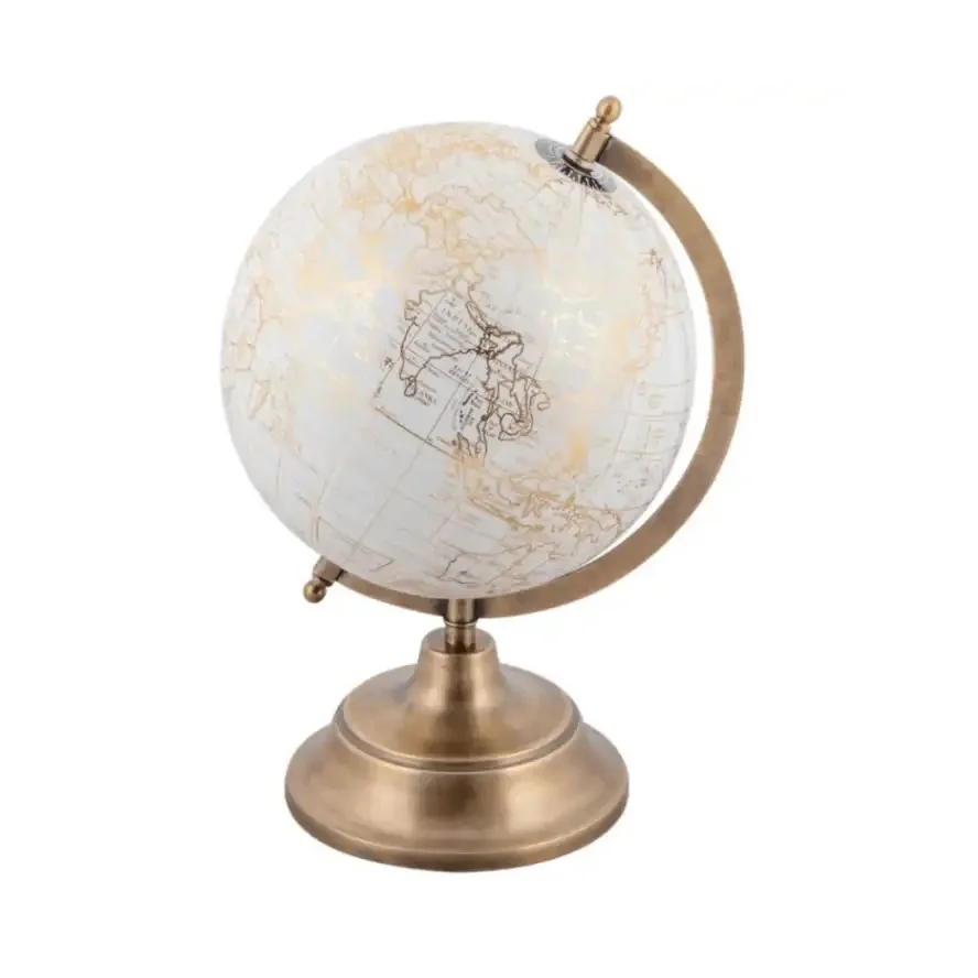 High Durable World Globe Map With Wooden Base for Office Desk Top Decor Items from Indian Manufactured