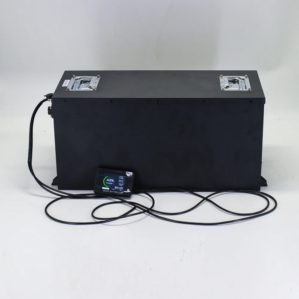 OEM Hot Sale Smart APP Long Life Golf Cart Lifepo4 Battery 38V 48V 72V 50Ah 100Ah Electric Bike Rechargeable Batteries Pack