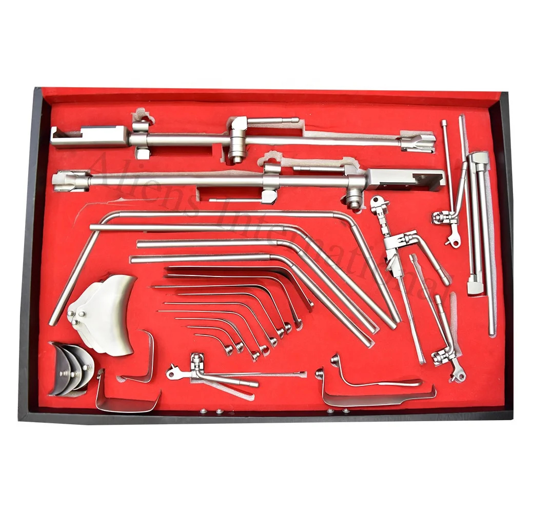 Hot Sale Buy Online High Quality Stainless Steel Top Value Professional Thompson Retractor Set Liver Transplant
