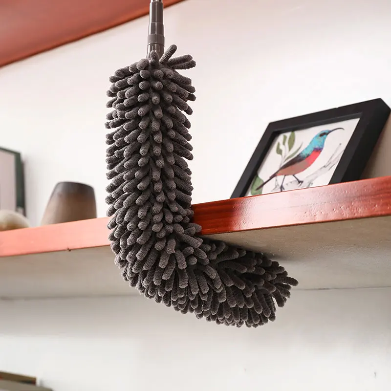 Innovation Manufacturing Long Car Microfiber Cleaning Handle Duster Dusting Brush