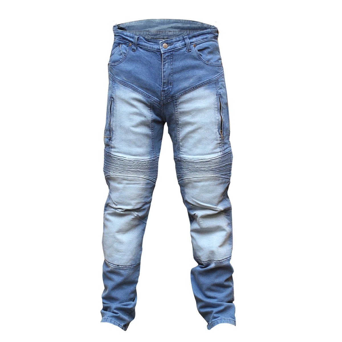 Heavy Duty Riding Pants Reinforced with Aramid fabric with Armor Inserts Durable Motorcycle Jeans for Enhanced Impact Protection